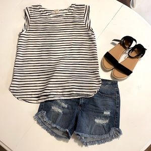 Jcrew Striped Top